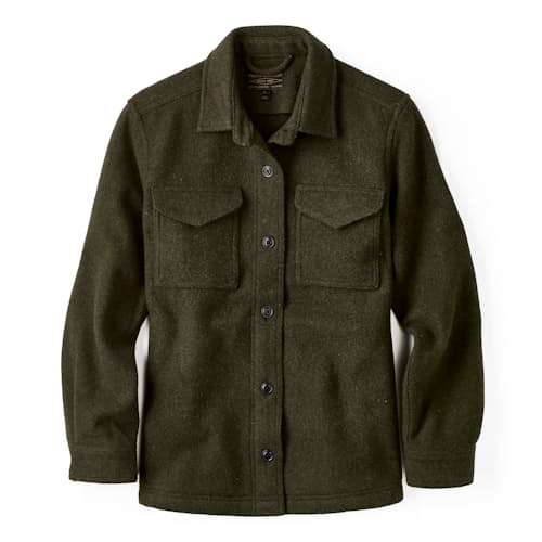 laydown image of Women's Jac Wool Shirt