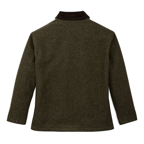 laydown image of Women's Mackinaw Wool Barn Coat