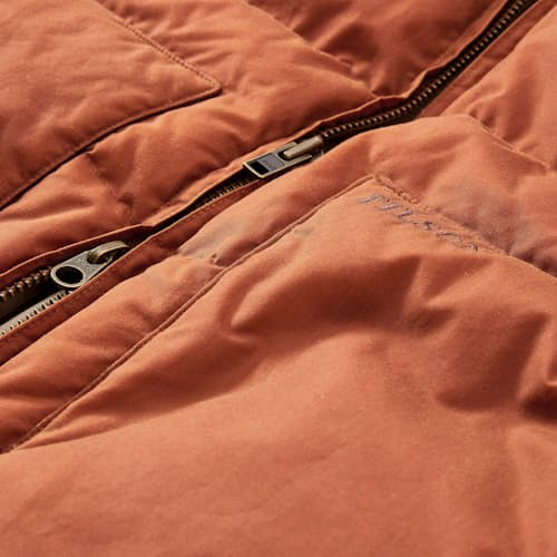 laydown detail image of Women's Waxed Down Insulated Jacket