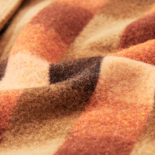 laydown detail image of Women's Blanket Wool Barn Coat
