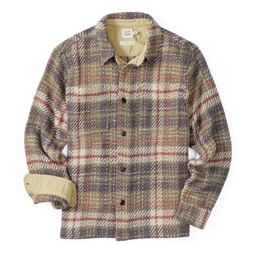laydown image of The Cabin Flannel