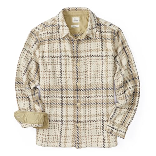 laydown image of The Cabin Flannel