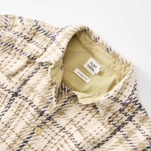 laydown detail image of The Cabin Flannel