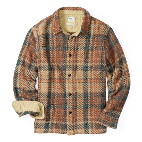 laydown image of The Cabin Flannel