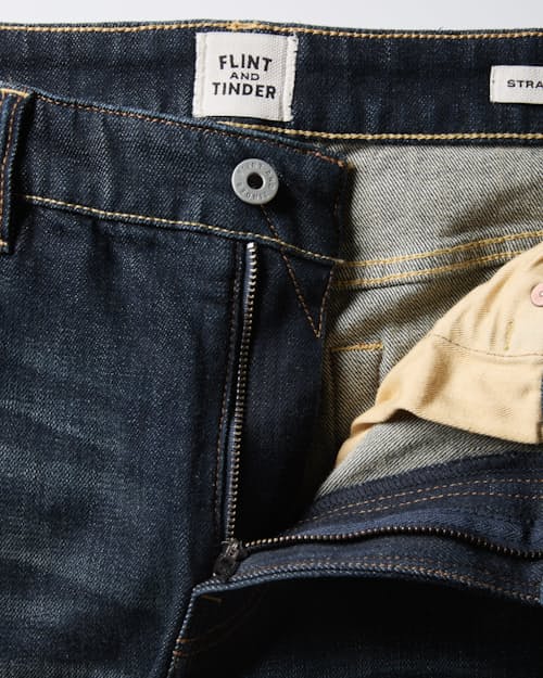 laydown detail image of Stretch Selvedge Denim - HB Classic