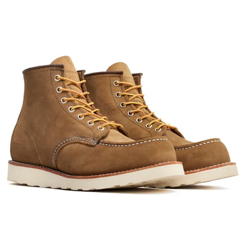 laydown image of Classic 6" Moc Toe Boot