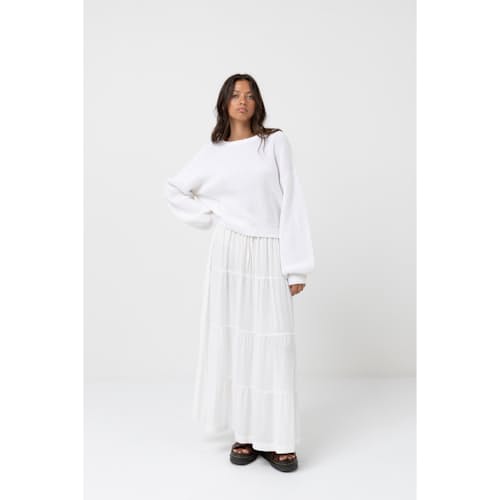 on model image of Women's Classic Knit Jumper