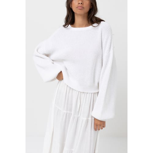 on model image of Women's Classic Knit Jumper