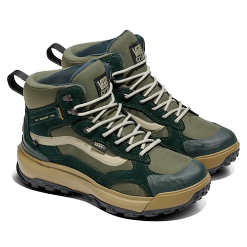 lifestyle image of MTE Crestline Waterproof Hiking Boot