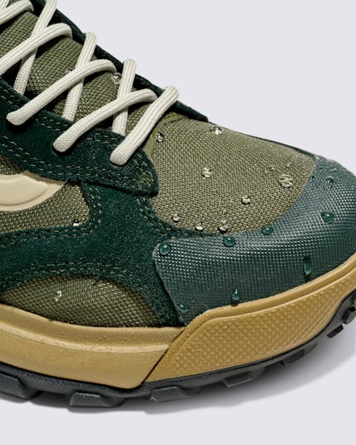 lifestyle image of MTE Crestline Waterproof Hiking Boot