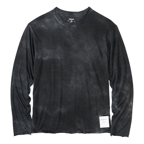 laydown image of Cloud Merino Performance Long Sleeve T-Shirt