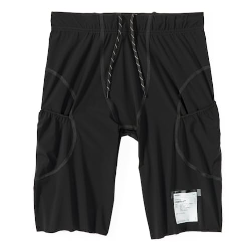 laydown image of Justice Cargo Half Tights - 9"
