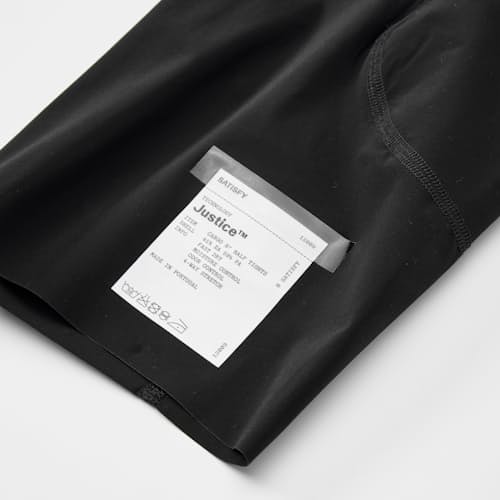 laydown detail image of Justice Cargo Half Tights - 9"