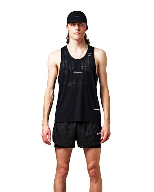 on model image of Space-O Singlet