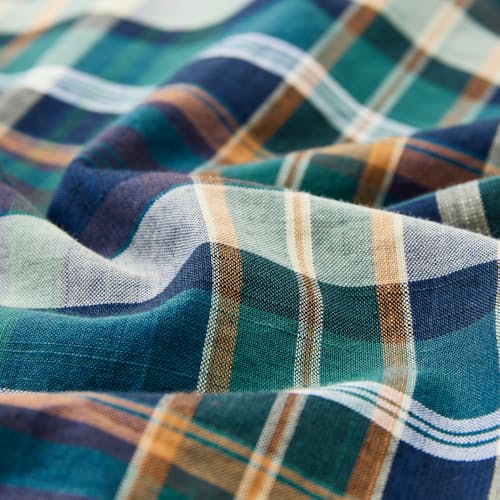 laydown detail image of Blackwatch Archive Madras Shirt