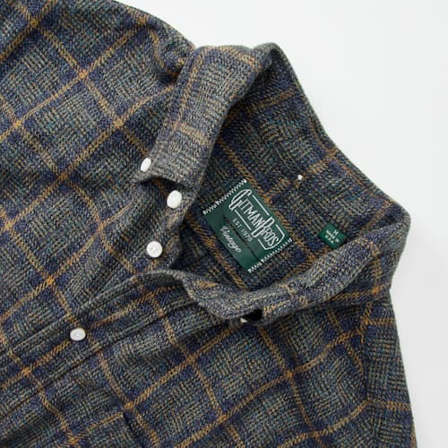 laydown detail image of Brushed Cotton Tweed Shirt