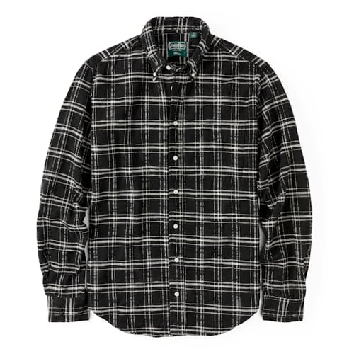 laydown image of Slubbed Twill Check Shirt