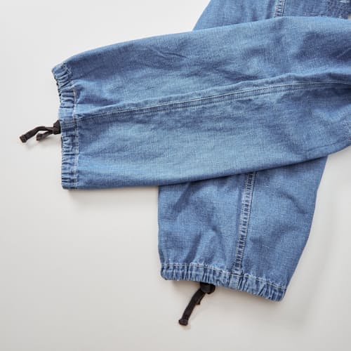 laydown detail image of Caldwell Chambray Drawstring Pant