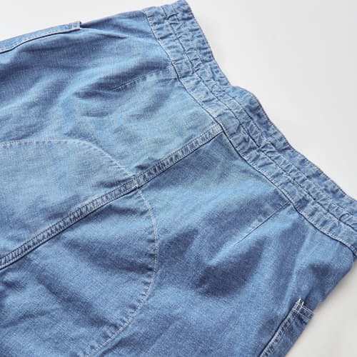laydown detail image of Caldwell Chambray Drawstring Pant