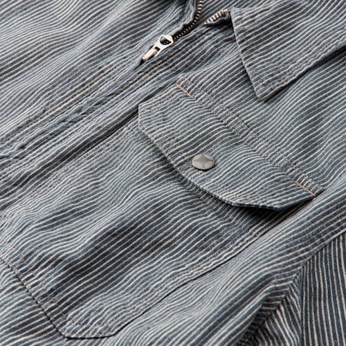 laydown detail image of Graham Cotton Linen Shirt Jacket
