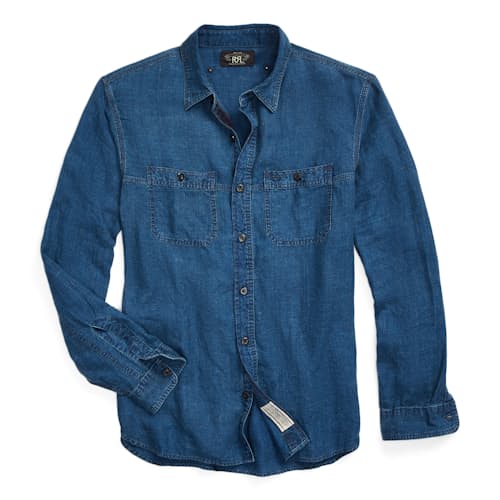 laydown image of Tyler Workshirt