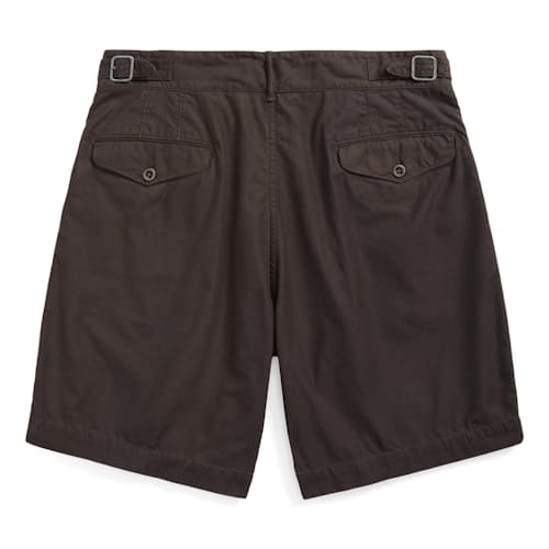 laydown image of Hawkes Cotton Linen Pleated Short
