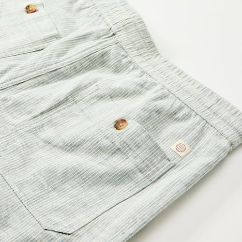 laydown detail image of Saturday Stretch Selvage Short - 6"
