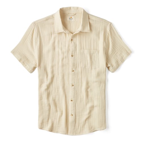 laydown image of Crinkle Double Cloth Shirt