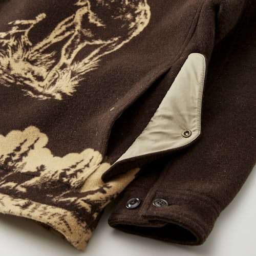 laydown detail image of Women's Moose Jacquard Wool Cruiser