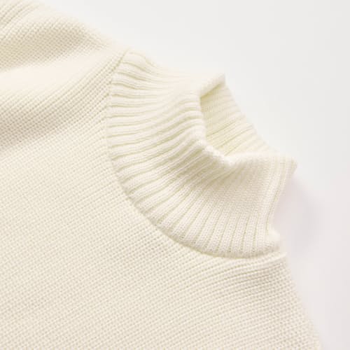 laydown detail image of Women's Frau Roll Neck Wool Sweater