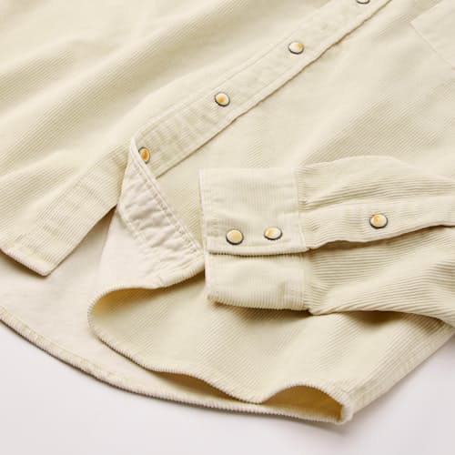 laydown detail image of Corduroy Western Shirt