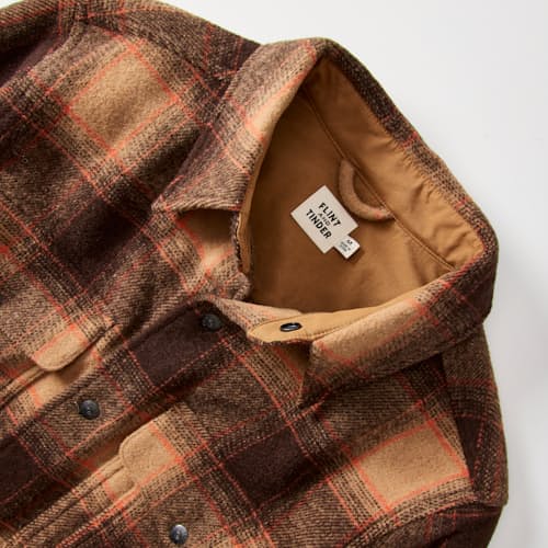laydown detail image of The Heritage Wool Jacket
