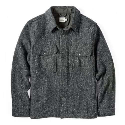 laydown image of The Heritage Wool Jacket