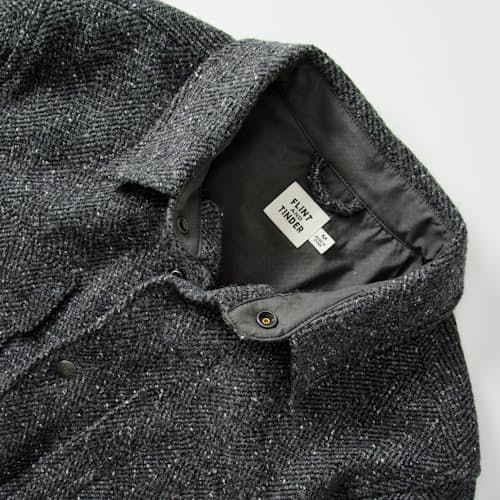 laydown detail image of The Heritage Wool Jacket