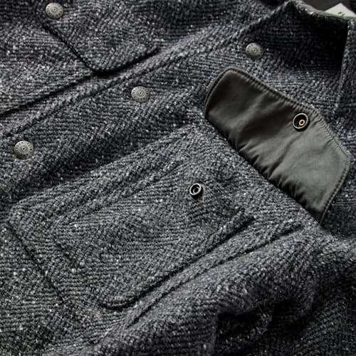 laydown detail image of The Heritage Wool Jacket