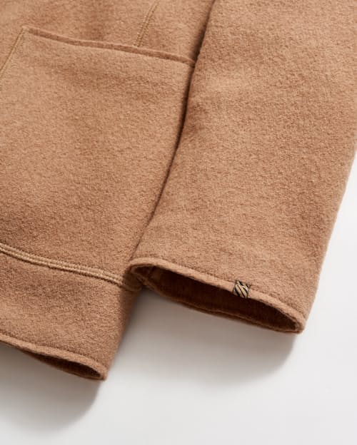 laydown detail image of Boiled Wool Blazer