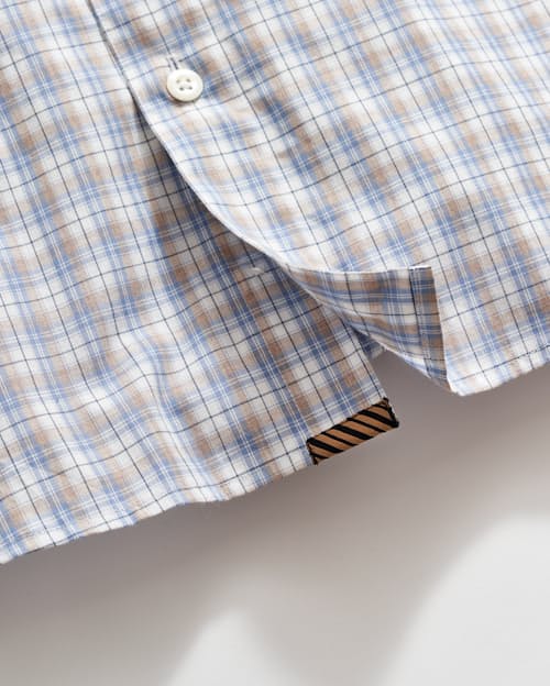 laydown detail image of Hutchenson Plaid Long Sleeve Shirt