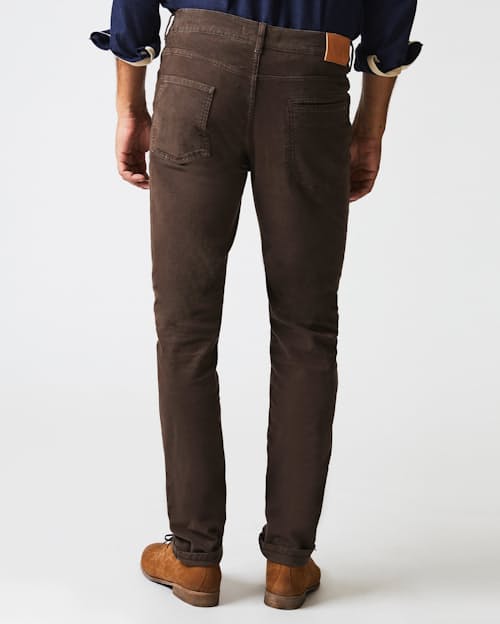 on model image of Moleskin Jean