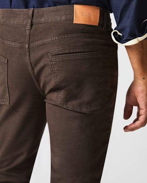 on model image of Moleskin Jean