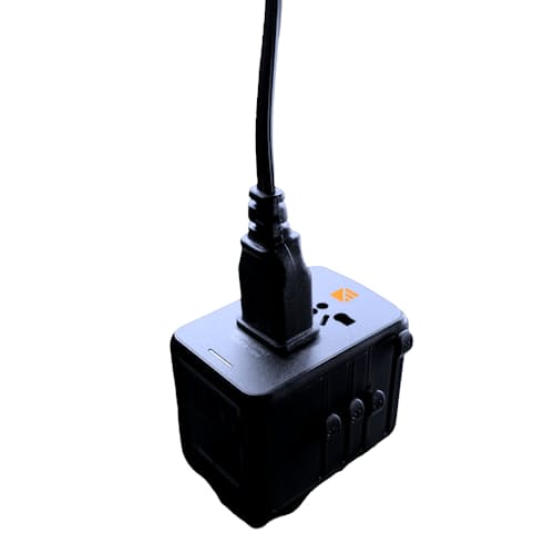 laydown detail image of PD-enabled 35W International AC adapter