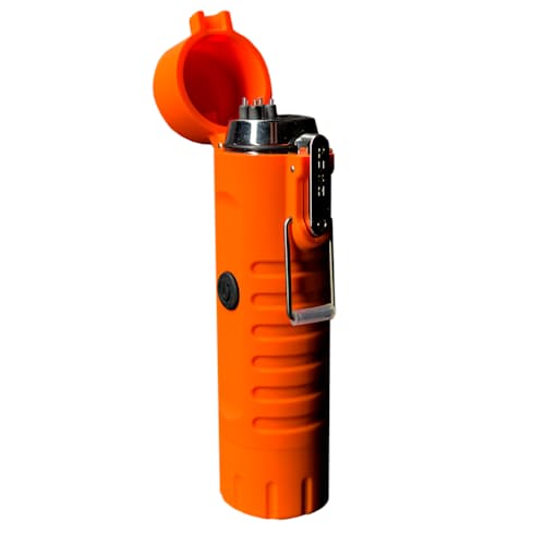 laydown image of Plasma Lighter and Flashlight