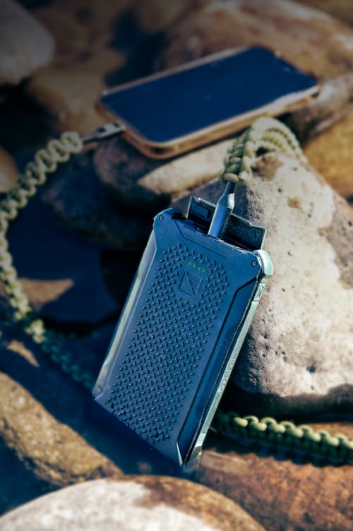 lifestyle image of Poseidon Pro Indestructible Charger