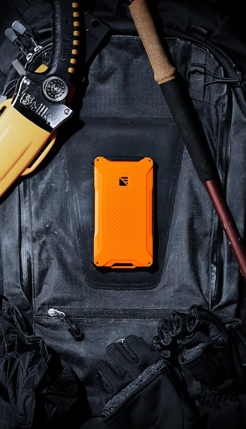 lifestyle image of Poseidon Pro Indestructible Charger