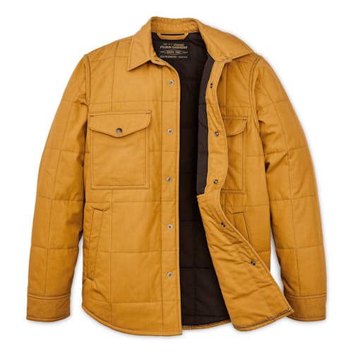 laydown image of Cover Cloth Quilted Jac Shirt