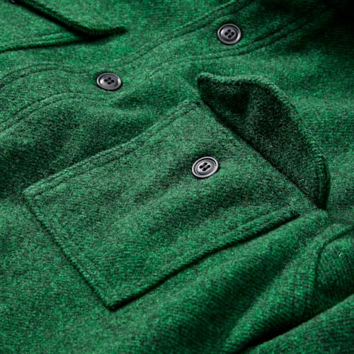 laydown detail image of Mackinaw Wool Jac Shirt