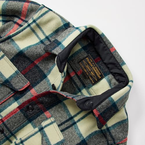 laydown detail image of Mackinaw Wool Jac Shirt
