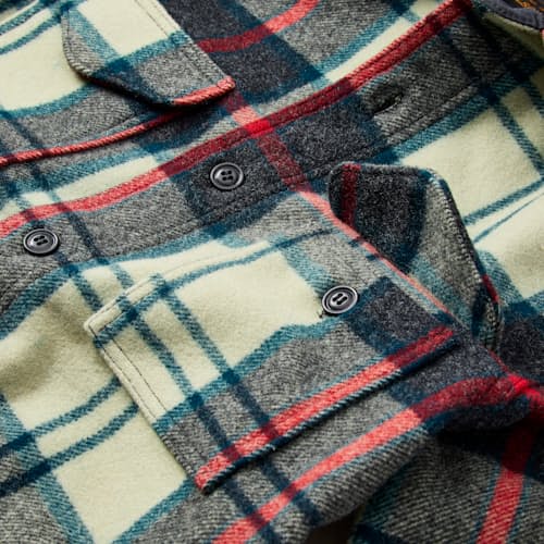laydown detail image of Mackinaw Wool Jac Shirt