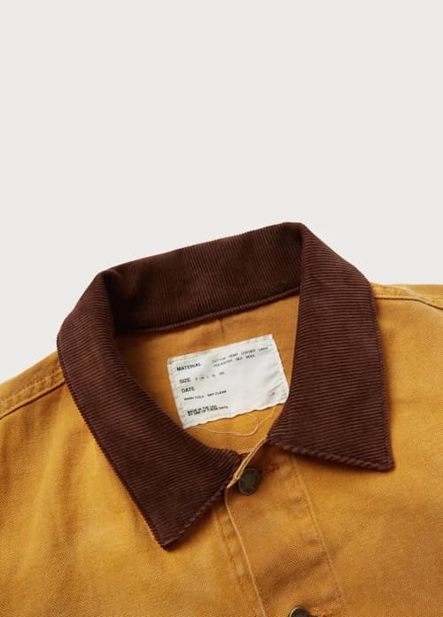 laydown detail image of Prairie Trucker Jacket