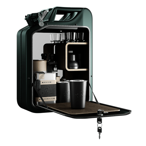 laydown image of Upcycled Bar Cabinet