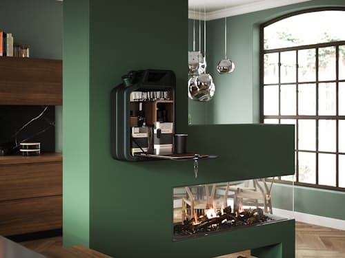lifestyle image of Upcycled Bar Cabinet